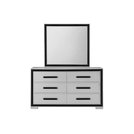 Global Furniture Usa AMELIA-GREY/BLACK-MR 5705